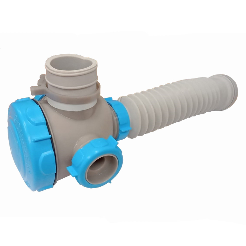 1055647-Sifon-pileta-de-cocina-simple---Triple-acceso Sifon simple Gon Ren - Imagen 1