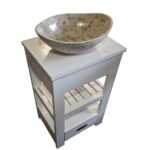 Vanitory deck para bacha vidrio