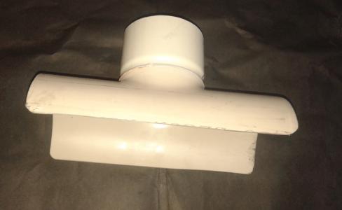 Ramal poncho pvc a 90*