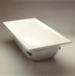 Banera enlozada Blanca marca ferrum