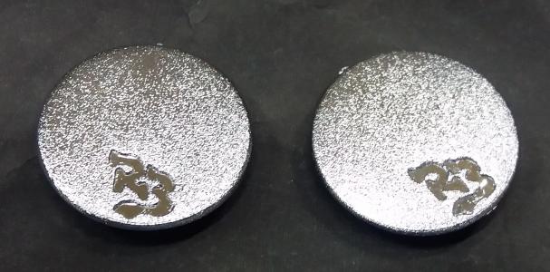 Indicadores plástico para volante grifería