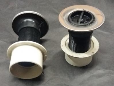 Sopapa pileta lavatorio  11/2" cromada