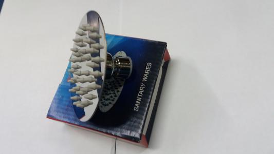 LLuvia redonda en acero inoxidable