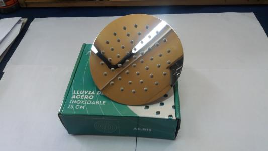 LLuvia redonda para baño anticalcárea