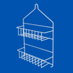 Repisa de alambre 2 pisos