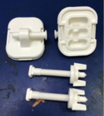 Herrajes para asiento inodoro plásticos