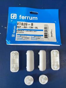 Juego de topes para asiento inodoro ferrum