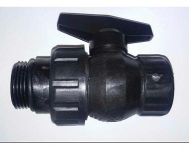 LLave esférica plástica para bomba presurizadora Rowa