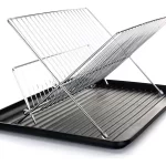 Escurre platos sobre mesada