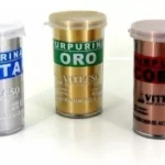 Purpurina color oro - cobre - plata
