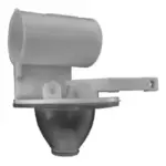 Porta flapper con flapper imitación Ferrum