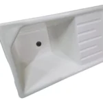 Pileta lavar fibra de vidrio mesada simple