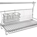 Escurreplatos con bandeja plástica