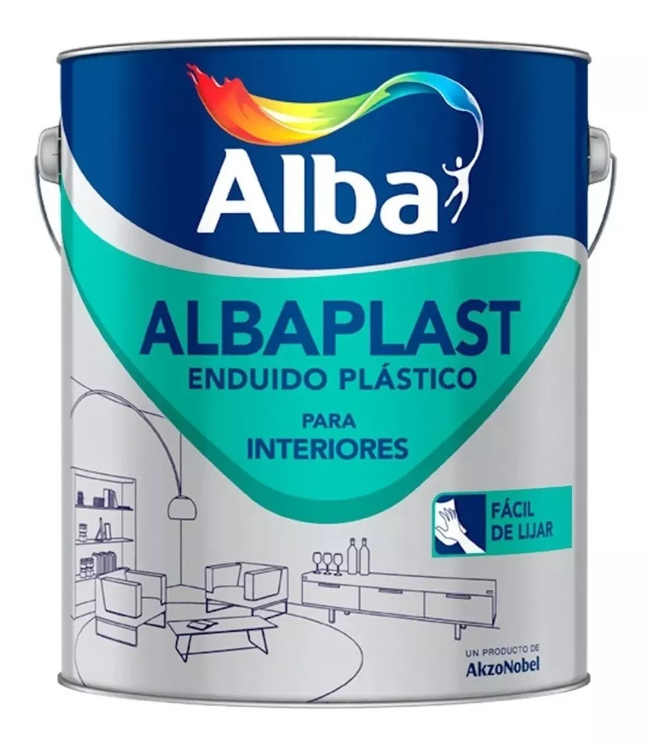 D_NQ_NP_2X_649824-MLA43205888368_082020-F Enduido plástico para interior Albaplast - Imagen 1