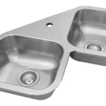 Bacha acero inoxidable esquinera