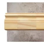 Contramarco pino clear moldurado