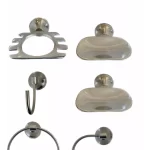 Juego accesorios para baños 7 pzas