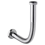 Descarga lavatorio articulada cromada