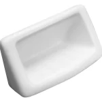 Jabonera embutir loza blanca