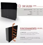 Estufa a gas natural sin salida al exterior - Imagen 2