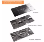 Guardas Acero inoxidable Mosaico venecita - Imagen 3