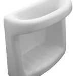 Jabonera con agarradera embutir Loza