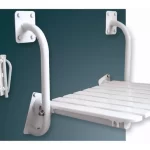 Asiento rebatible para pared