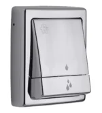 Tapa para válvula tecla cromada