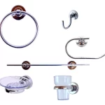 Juego accesorios para baño 6 piezas