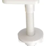 Herrajes para asiento de inodoro plástico