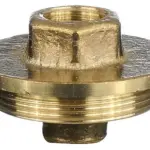 Tapa bronce para transferencia ducha Piazza