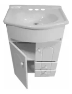 Vanitory laqueado con 2 puertas y  2 cajones - Imagen 2