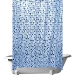 Cortina plástica para baños