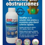 Destapa cañerías Seco Plus