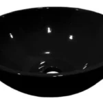 Bacha vidrio en color negro