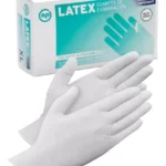 Guantes látex descartable