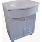 Vanitory laqueado con 2 puertas y  2 cajones