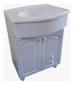 Vanitory laqueado con 2 puertas y  2 cajones