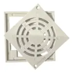 Rejilla para piso pvc con marco