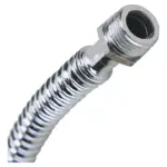 Flexibles cromados para agua