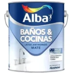 Látex antihongo para baños y cocina Alba