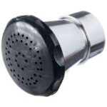 LLuvia articulada de bronce cromado