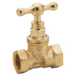 LLave paso hierro bronce