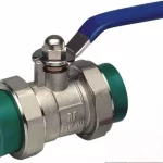 LLave paso termofusión para agua