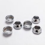 Tuerca pico importado cromada