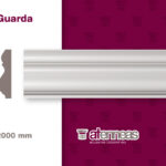 Moldura de telgopor para interiores