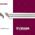 Moldura telgopor para interiores