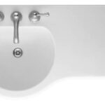 Pileta de  loza para vanitory modelo Avignon