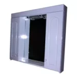 Botiquin blanco laqueado dos puertas con luces - Imagen 4