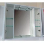 Botiquin blanco laqueado dos puertas con luces - Imagen 3